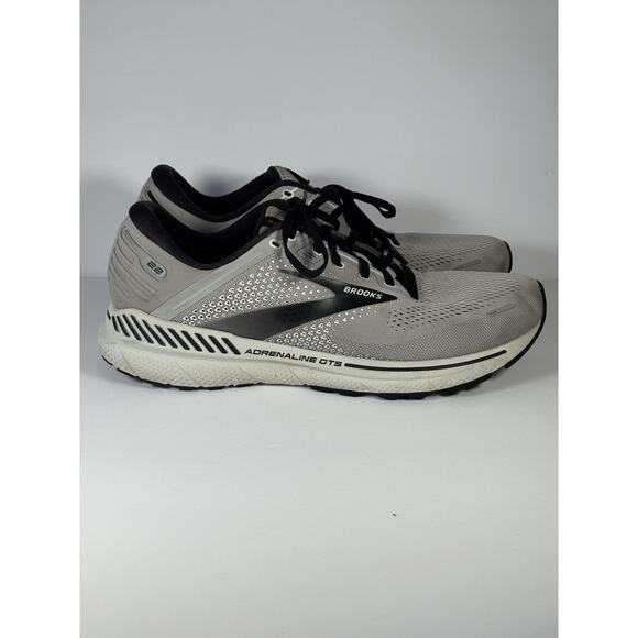Brooks Other - Brooks Adrenaline GTS 22 Men's Running Shoes - US 13 - Grey / Black - Trainer